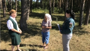 В рамках месячника «Береги Лес» проведен рейд по патрулированию лесного фонда Мариинско-Посадского района