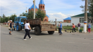 Субботник в Шемуршинском районе