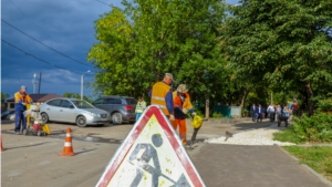 Выездное совещание главы администрации г.Чебоксары по вопросам организации ремонтных работ дворовых территорий МКД, проездов к МКД на 2018 по подпрограмме «Автомобильные дороги» - «Развитие транспортной системы г. Чебоксары»