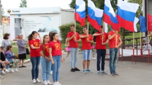 Цивиляне приняли участие в торжественном мероприятии «Под флагом Отечества»