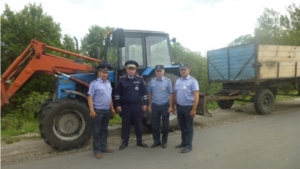 Профилактическая операция «Трактор» в Шемуршинском районе