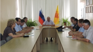 Заседание антитеррористической комиссии Яльчикского района