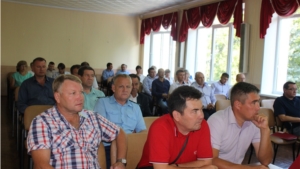 В Ядринском районе состоялось внеочередное тридцать четвертое заседание районного Собрания депутатов шестого созыва
