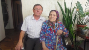 Ветерану труда Серегиной Елизавете Анисифоровне исполнилось 90 лет