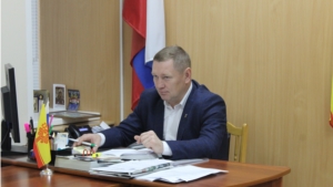 В администрации Шемуршинского района состоялась очередная планерка под председательством главы администрации района Владимира Денисова