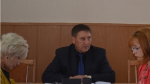 Прошло еженедельное совещание с главой администрации Мариинско-Посадского района А.А. Мясниковым