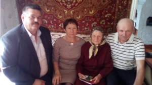 90 летний юбилей жительницы села Мишуково