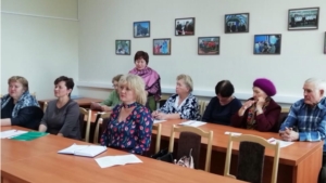 Состоялось расширенное заседание Козловского отделения ООО «Союз пенсионеров России»