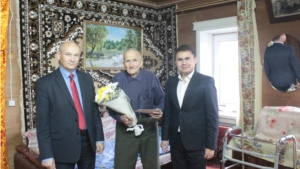 90-летний юбилей отметил житель д. Дятлино Захаров Алексей Иванович