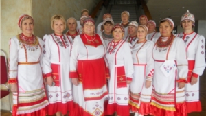 Народный фольклорный коллектив «Ямаш» на празднике урожая «Чуклеме» в г. Тольятти