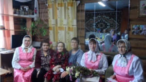 Жительницу д.Талой Ядринского района поздравили с 90-летним юбилеем