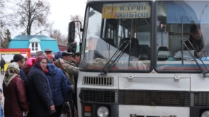 Проведен контроль за соблюдением перевозчиками расписания движения автобусов и количества выставляемых транспортных средств на муниципальных маршрутах по Ядринскому району