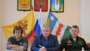 Служебное выездное совещание военного комиссариата по г. Шумерля, Шумерлинскому и Порецкому районам