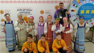 Детский фольклорный ансамбль «Ладушки» дипломант 2 степени