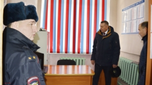 Рабочая поездка главы администрации Яльчикского района по УПП