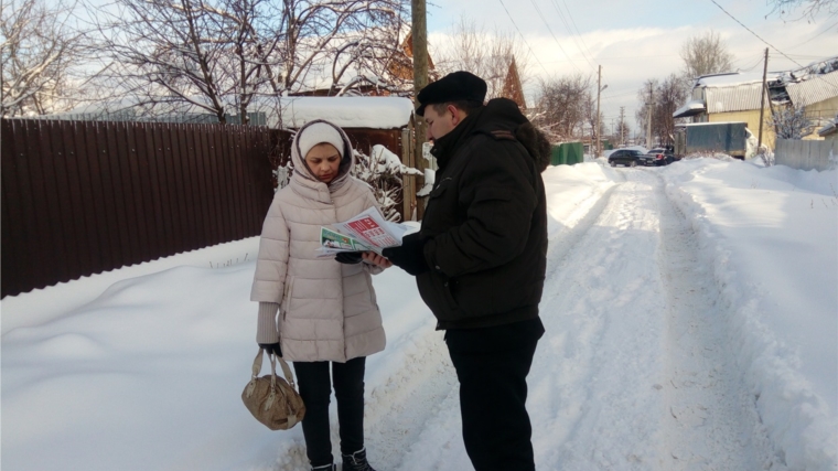В частном секторе Московского района проведён рейд по проверке соблюдения мер противопожарной безопасности
