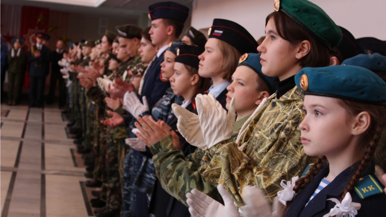 В Чебоксарах торжественно открыли городской месячник оборонно-массовой и спортивной работы