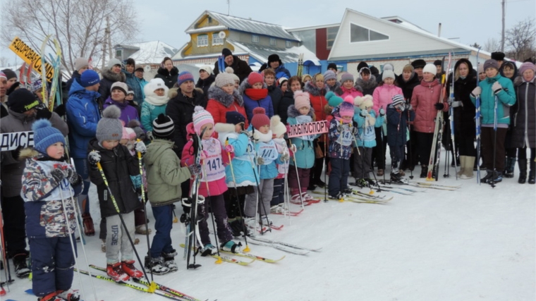 На территории Малотаябинского сельского поселения прошла Всероссийская массовая лыжная гонка «Лыжня России – 2019»