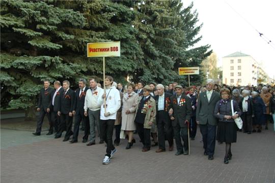 Накануне Дня Победы состоялась традиционная акция "Свеча памяти"