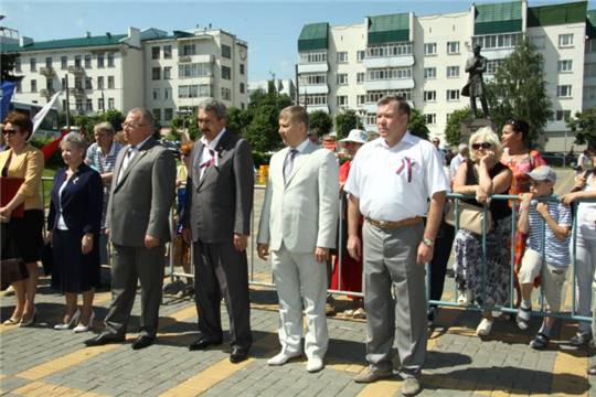 В День России в Чебоксарах стартовал Всероссийский фестиваль народного творчества "Вместе мы - Россия"