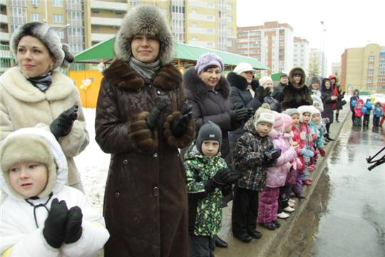 В столице Чувашии состоялось открытие двух детских садов