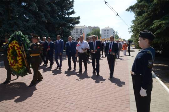 В мемориальном комплексе &quot;Победа&quot; почтили память погибших в Великой Отечественной войне