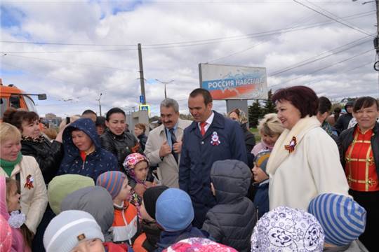 В Чебоксарах состоялся военно-патриотический Парад дошколят и юноармейских отделений