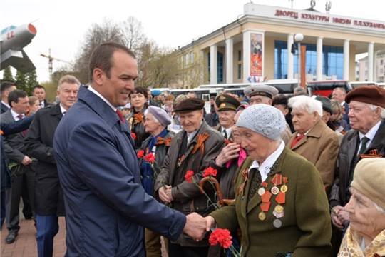 В Мемориальном комплексе «Победа» почтили память павших на полях сражений