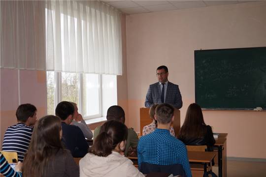 Встреча с заместителем главы г. Чебоксары, председателем Чебоксарского городского Собрания депутатов Николаем Владимировым