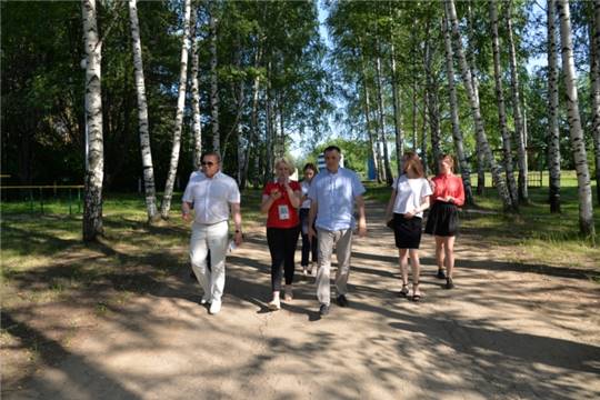 Депутаты Чебоксарского городского Собрания депутатов ознакомились с организацией летнего отдыха в муниципальном лагере «Бригантина»