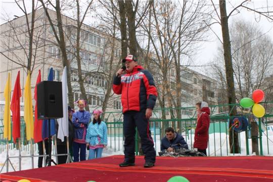 В Новоюжном районе г. Чебоксары прошли массовые масленичные гуляния