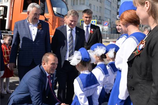 Парад дошколят вновь прошел по Красной площади столицы Чувашской Республики