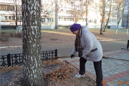 ТОС "Волжский" на субботнике