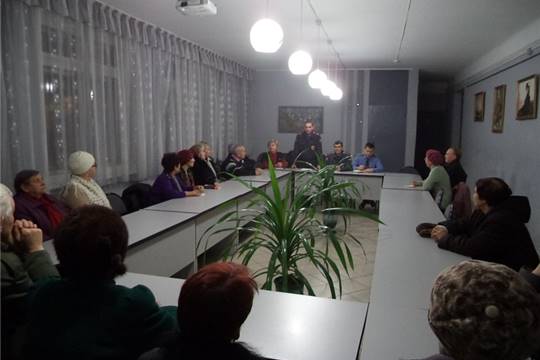 Встреча представителей правоохранительных органов с населением