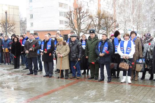 Митинг, посвященный битве под Сталинградом