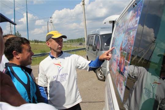 На территории города Новочебоксарска прошел «Бег Мира-2016»