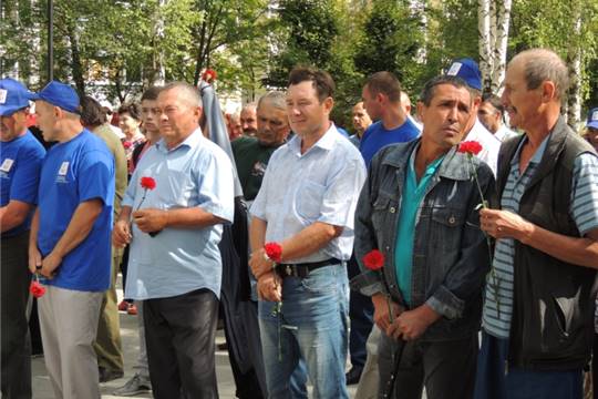 В Новочебоксарск прибыли участники Общероссийского социально-патриотического марафона «Сильные духом»