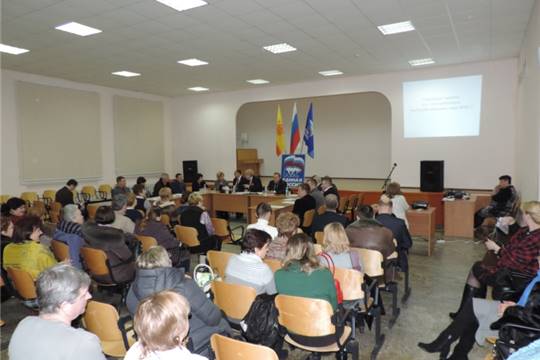Расширенное заседание политсовета Новочебоксарского городского местного отделения Партии