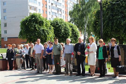 В Новочебоксарске состоялось мероприятие, посвященное Дню памяти и скорби