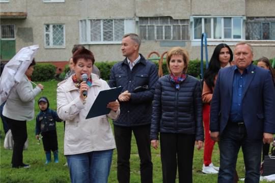 В Новочебоксарске продолжаются дворовые праздничные мероприятия в рамках проекта «Дружный двор – дружный город»