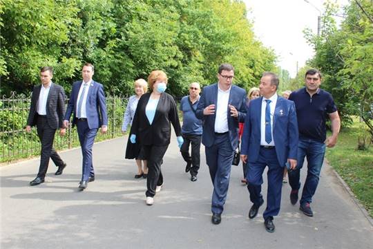 Спортивный праздник в Ельниковской роще г.Новочебоксарска