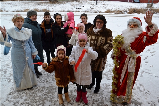 Вручение ключей многодетной семье из Алатырского района