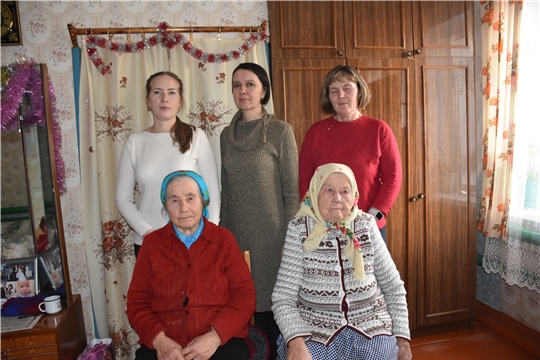 Жительница д. Большие Шиуши отмечает 90-летний юбилей