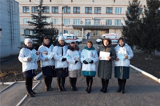 В рамках Всероссийской акции « Стоп ВИЧ/СПИД» медработники Аликовской ЦРБ провели информационно-разъяснительную работу