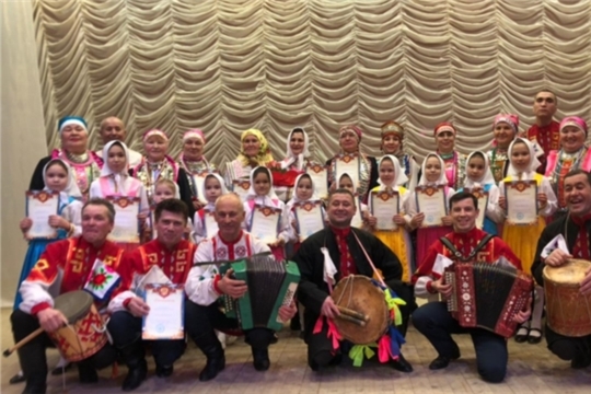 Концерт народного фольклорного ансамбля "Валинкке"