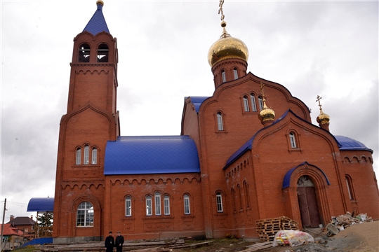 Ход строительства в храме честь Державной Иконы Божией Матери с.Батырево