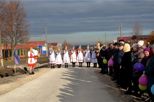 Завершение строительства новой автомобильной дороги