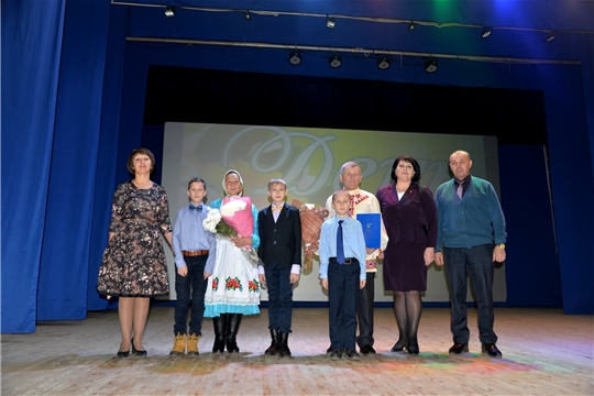 Чествование юбиляров семейной жизни