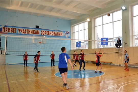 Спартакиада школьников: соревнования по волейболу