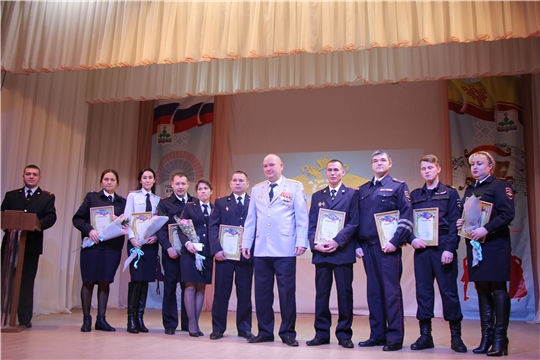В Чебоксарском районе состоялось праздничное мероприятие, посвященное Дню сотрудника органов внутренних дел Российской Федерации